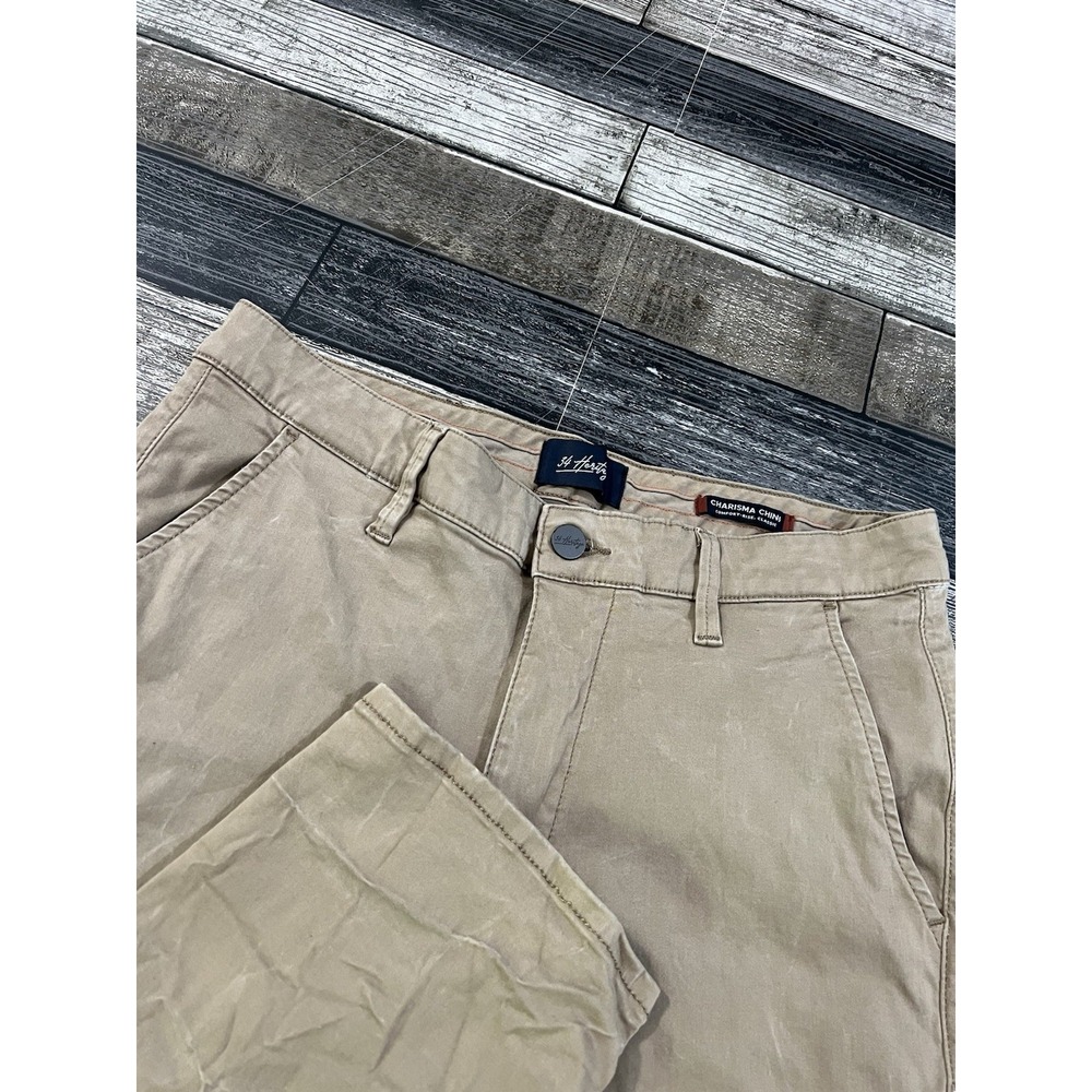 34 Heritage Charisma Pants Men 34/34 Comfort Rise Classic Preppy Hipster Stretch